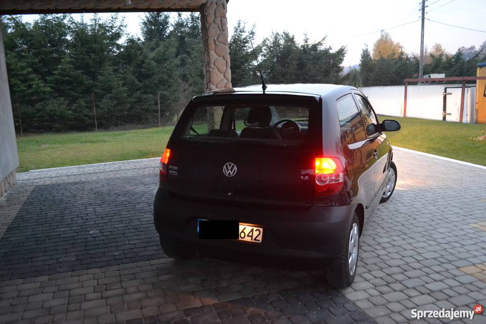 Volkswagen Fox 09r Klima 1.4 Benzyna gaz fabryczny