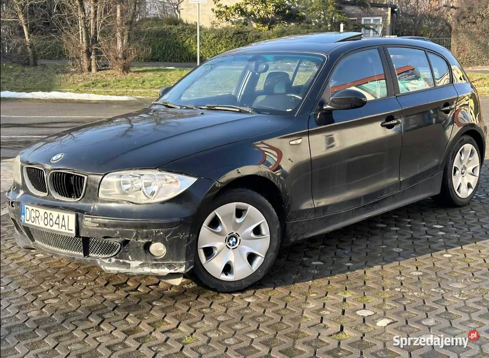 Bmw E87 seria 1 5d sprawna długie opłaty diesel dolnośląskie Jelenia Góra