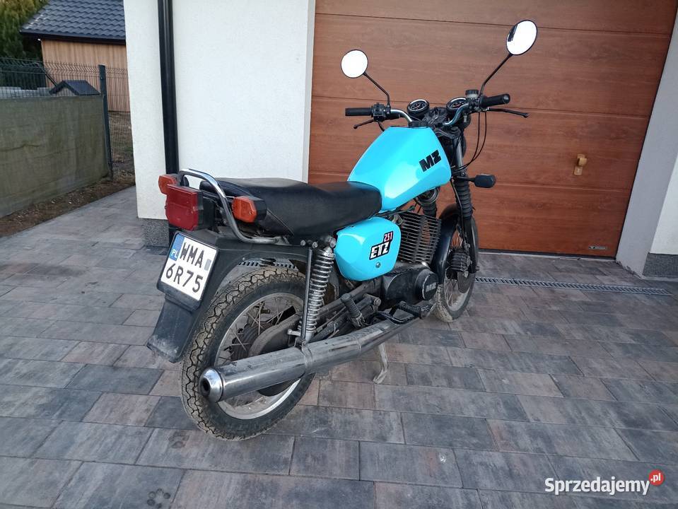 Mz 251 etz nieuszkodzony MZ Ostrołęka