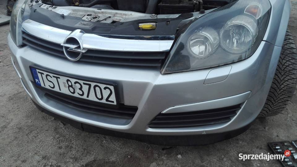 Lampyprzednie opel astra h czarny srideknie Suskowola