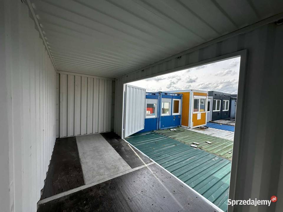KONTENER MORSKI 20 DV ONE WAY OPEN SIDE Biuro Wrocław
