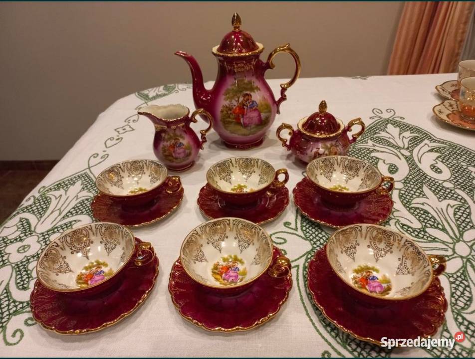 Zestaw porcelany gloria fine porcelain REMBRANDT sprzedam