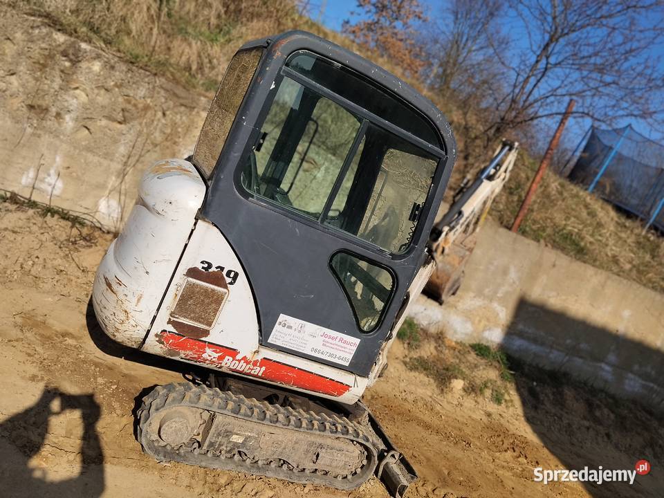 Bobcat mini koparka gąsienicowa Krzeszowice