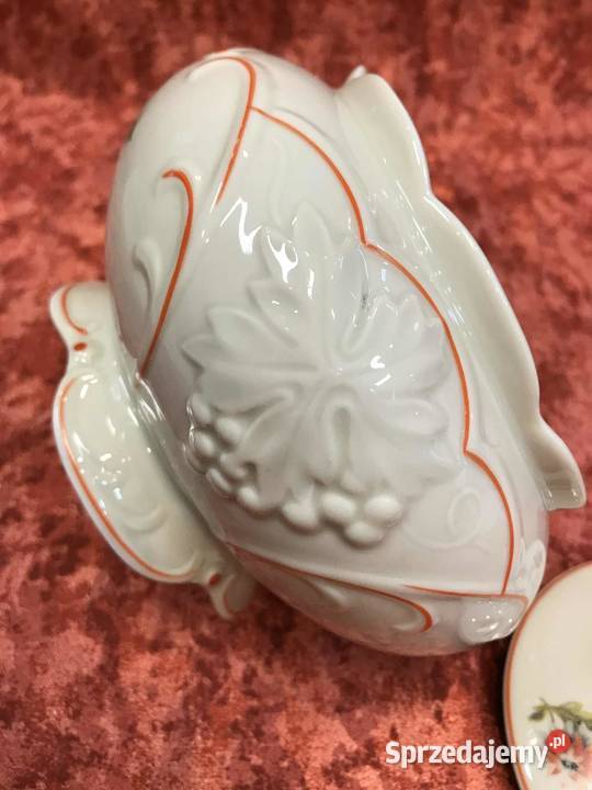 Bomboniera cukiernica pojemnik porcelana świętokrzyskie Kielce
