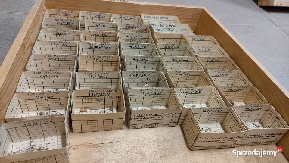 Kondensatory ceramiczne zestaw Pallad