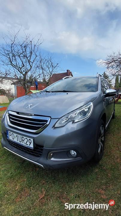 Peugeot 2008 12 110 2016r automat niski przebieg nieuszkodzony Mosina sprzedam