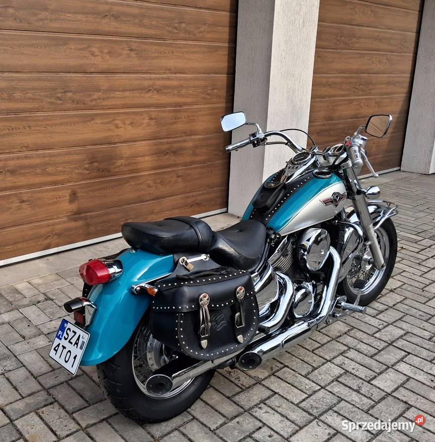 Kawasaki VN 800 sakwy dużo chromu Zawiercie