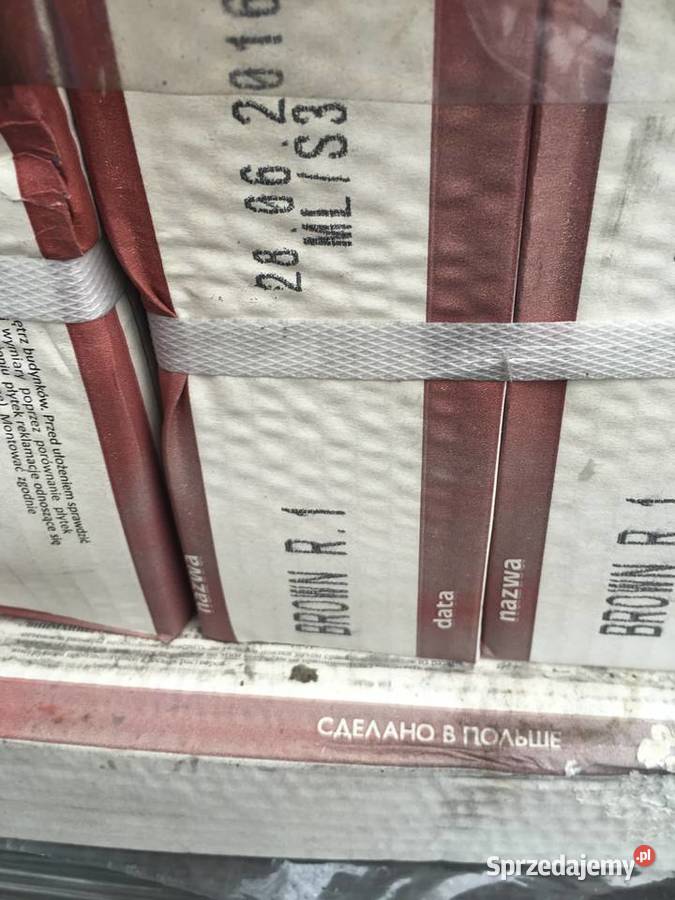 Glazura płytka ścienna brown r1 327x593 firmy Wykończenie mazowieckie Reguły sprzedam