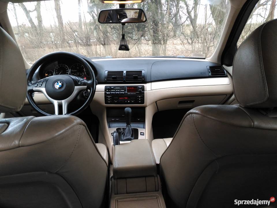 BMW E46 320d jasne skórypodgrzewane fotelenavi Starogard Gdański sprzedam
