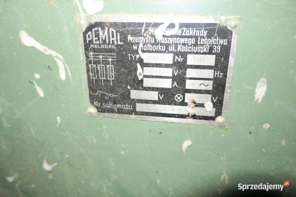Frezarko wiertarka PEMAL DWJB Lidzbark Warmiński sprzedam