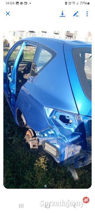 Wszystkie części Błotnik Dzwi Mazda3 BK LacBN9R Rok produkcji 2008 świętokrzyskie Skarżysko-Kamienna