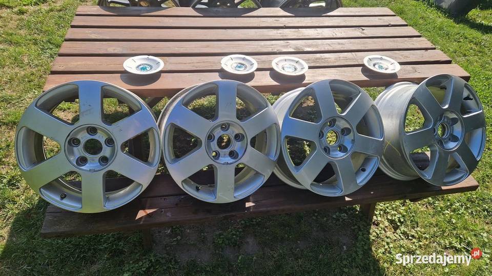 Skoda Felgi Aluminiowe 5x112 65J16 ET50 Słowikowo sprzedam