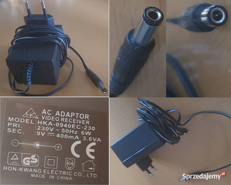 sony ładowarka kabel zasilający zasilacz wtyczka Kielce