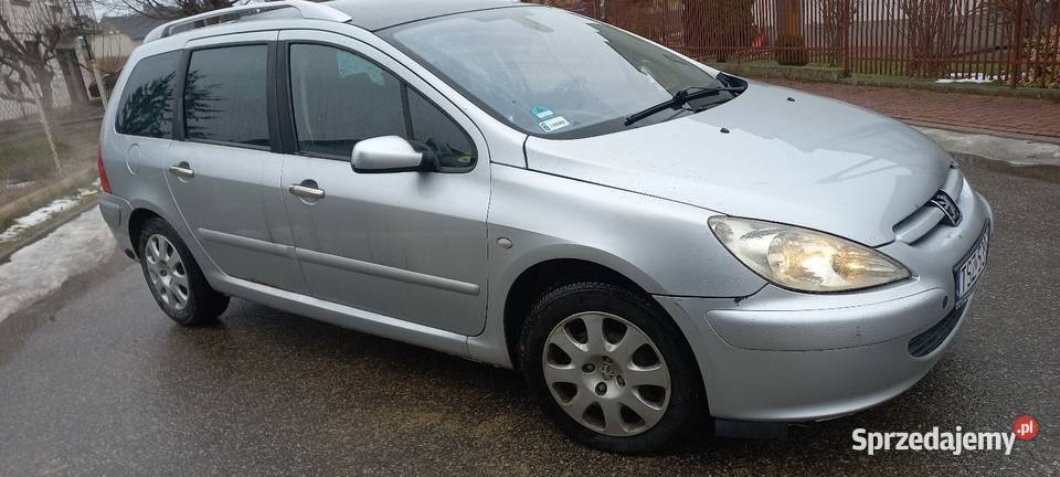 Peugeot 307 kombi 20 B LPG Hak Panorama mazowieckie Skaryszew