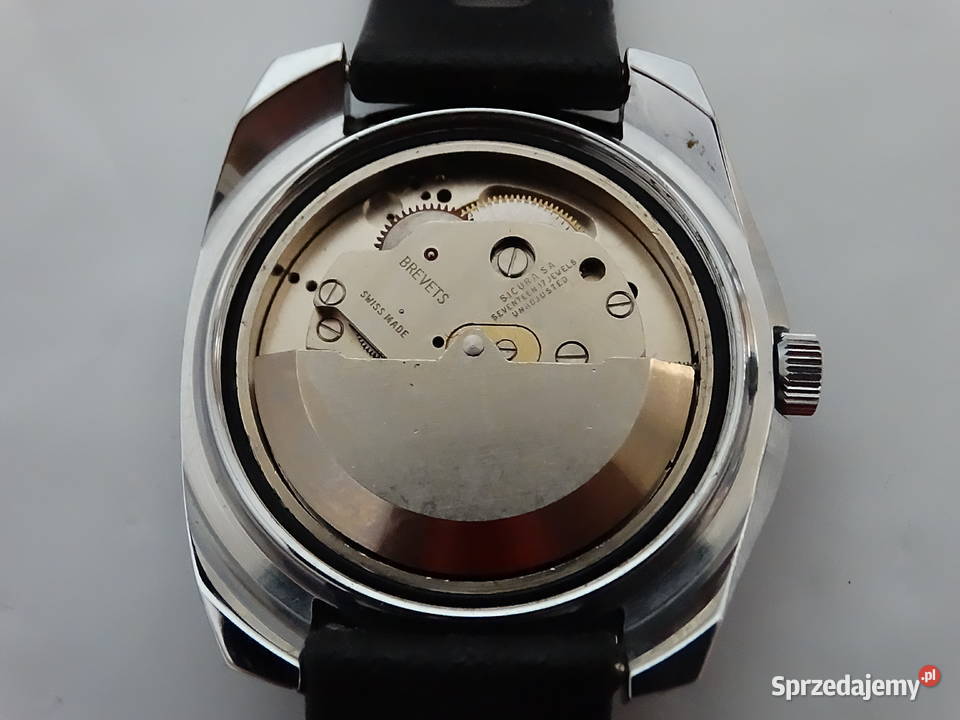 Vintage TOPAZ 200 Sicura Automat World Time Męskie Biłgoraj