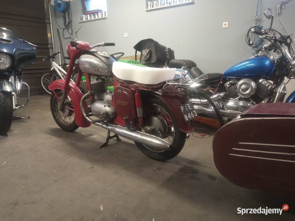 Jawa 353 prod 1957 pojemność 250 wielkopolskie Skórka