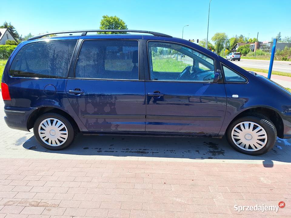 Seat Alhambra 20 benz gaz przyciemniane szyby