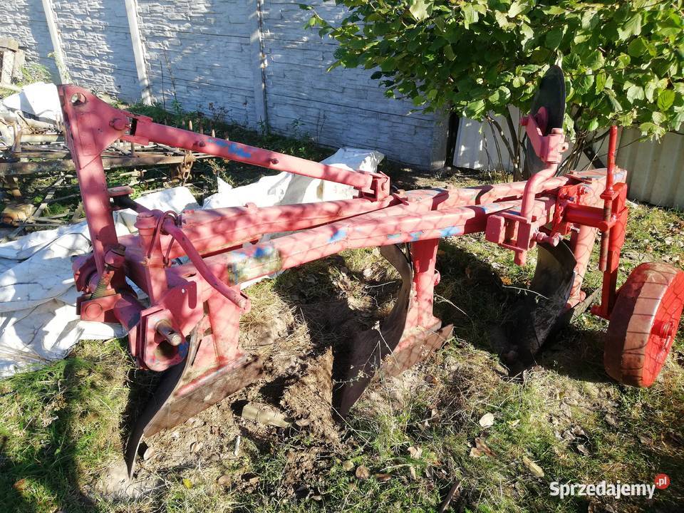 Pług 3 skibowy Unia Grudziądz łódzkie Kalinko