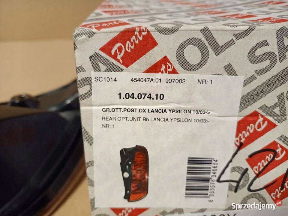 LAMPA TYŁ TYLNA LANCIA YPSILON II 20032006 NOWA świętokrzyskie Skarżysko-Kamienna sprzedam