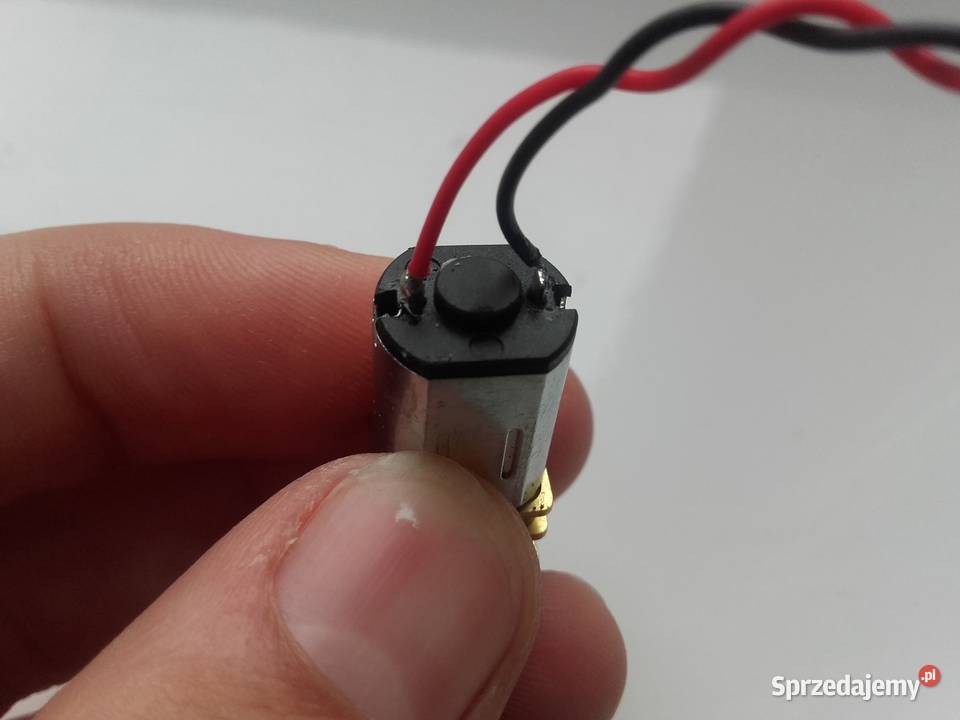 Silnik Micro GA12N20 5V 60RPM z przekładnią czerwony Bydgoszcz