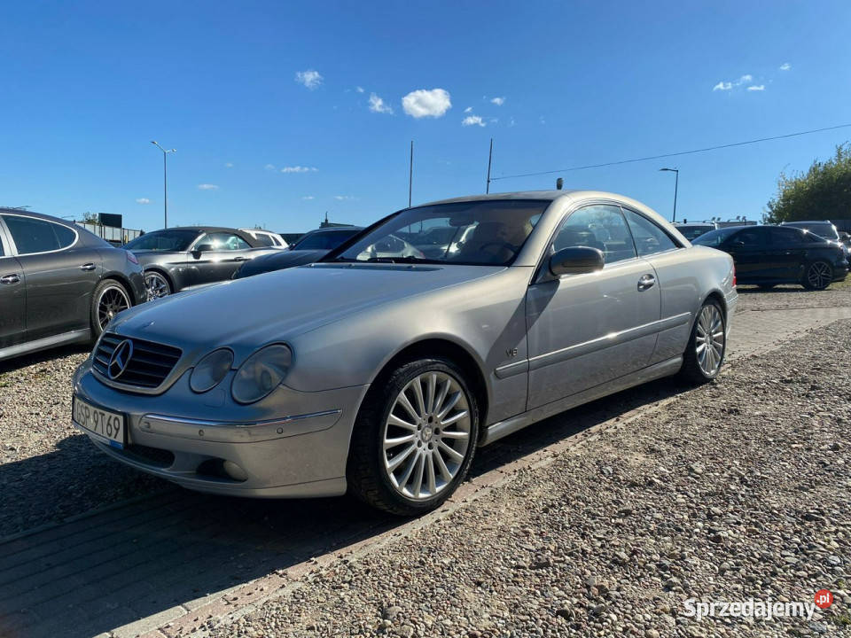 Mercedes CL 500 50 v8 gaz unikat piękny kolor