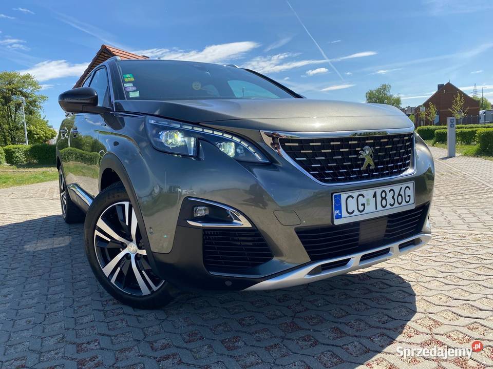 Peugeot 3008 GT Line 16 Benzyna Panorama Full elektrycznie ustawiane fotele kujawsko-pomorskie Grudziądz