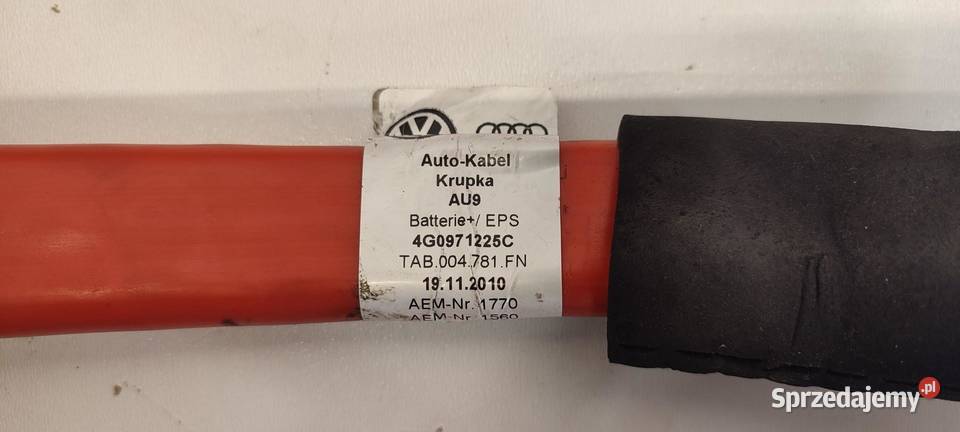 AUDI A6 C7 KLEMA AKUMULATORA 4G0971225C
