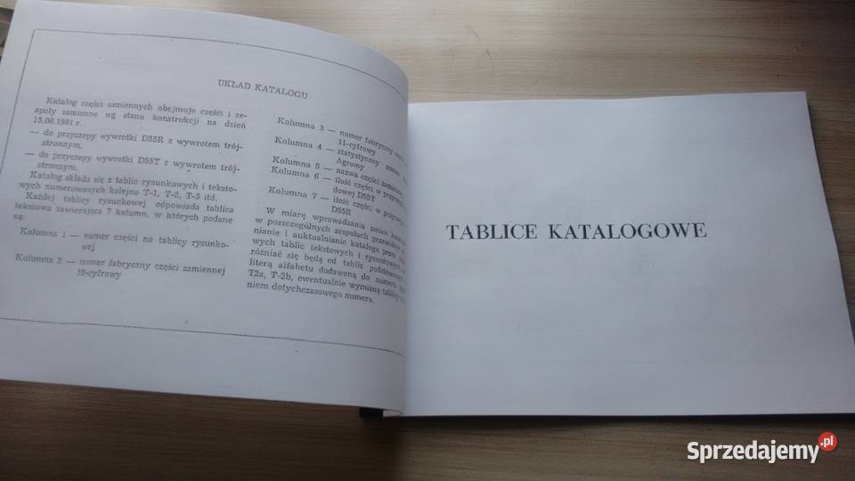 Przyczepa autosan d 55 katalog części Stalowa Wola