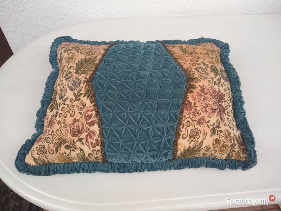 Gobelinowa poduszka 53x44 retro Miłobądz sprzedam