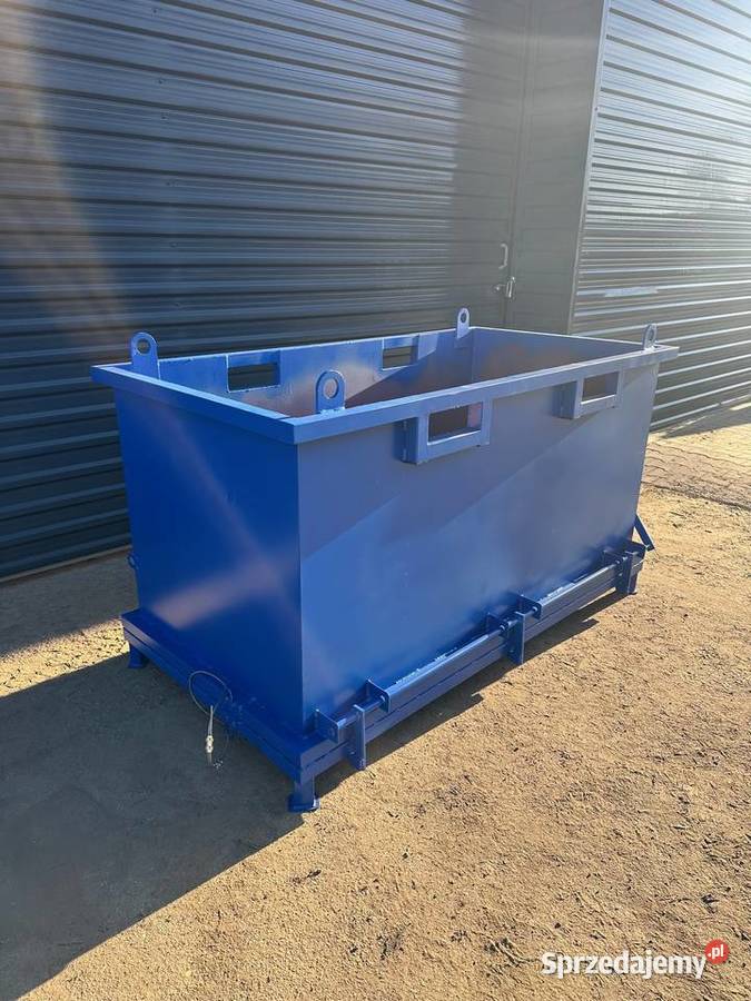 Kontener z otwieranym dnem samowyładowczy 2 m3 Kutno sprzedam