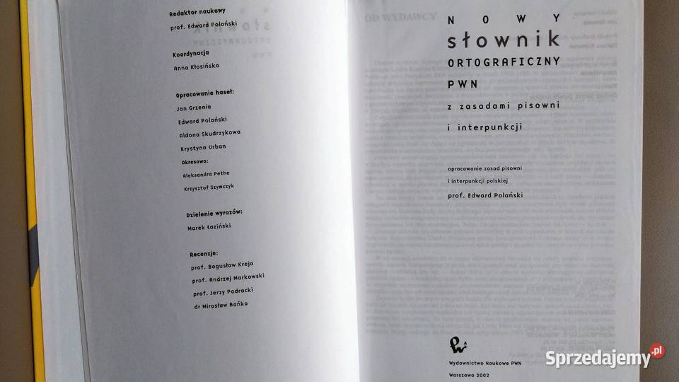 Słownik Ortograficzny PWN Książki naukowe i popularnonaukowe mazowieckie sprzedam
