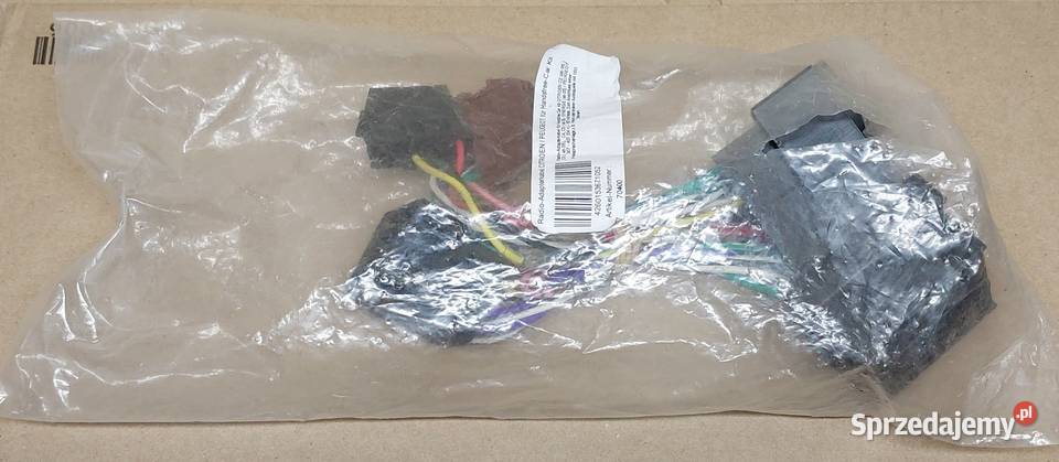 ADAPTER ZŁĄCZE ISO CITROEN C2 C3 C4 C5 PEUGEOT Mielęcin