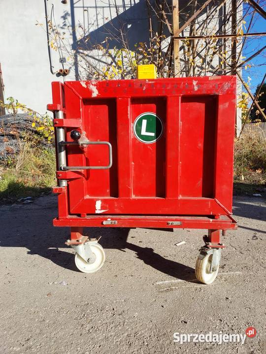 Belownica prasa zgniatarka do foli kartonu Drzewica