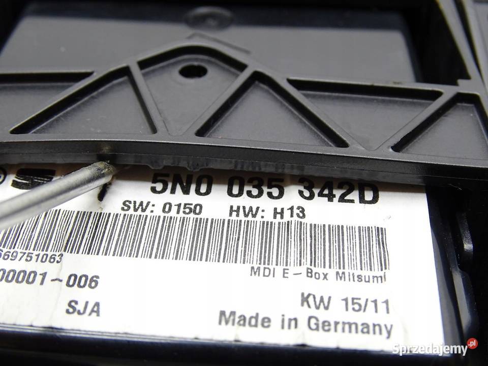 MODUŁ STEROWNIK INTERFACE 5N0035341E VW PASSAT osobowe
