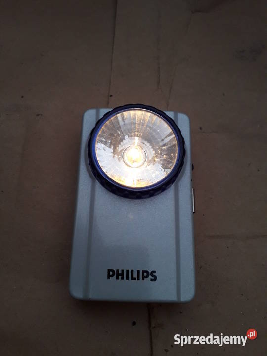 Markowa i solidna latarka metalowa Philips Latarki i oświetlenie
