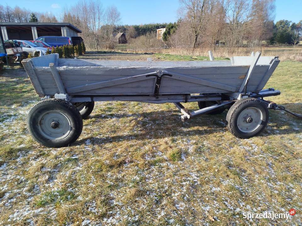 Wóz konny do traktora Przyczepy rolnicze Sieradz sprzedam