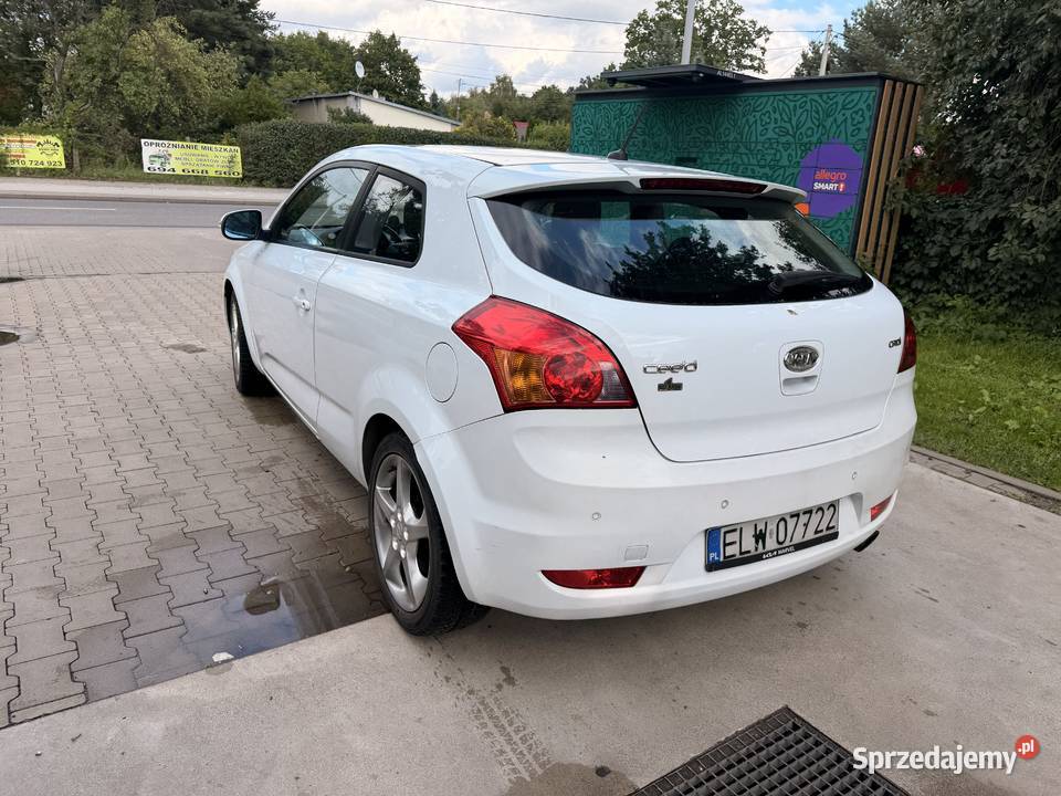 Kia ProCeed Klima Alu grzane fotele biały Łódź
