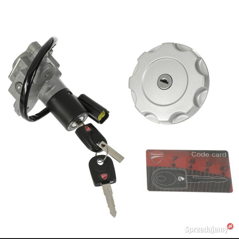 Stacyjka korek paliwa komplet Ducati Hypermotard Stacyjki