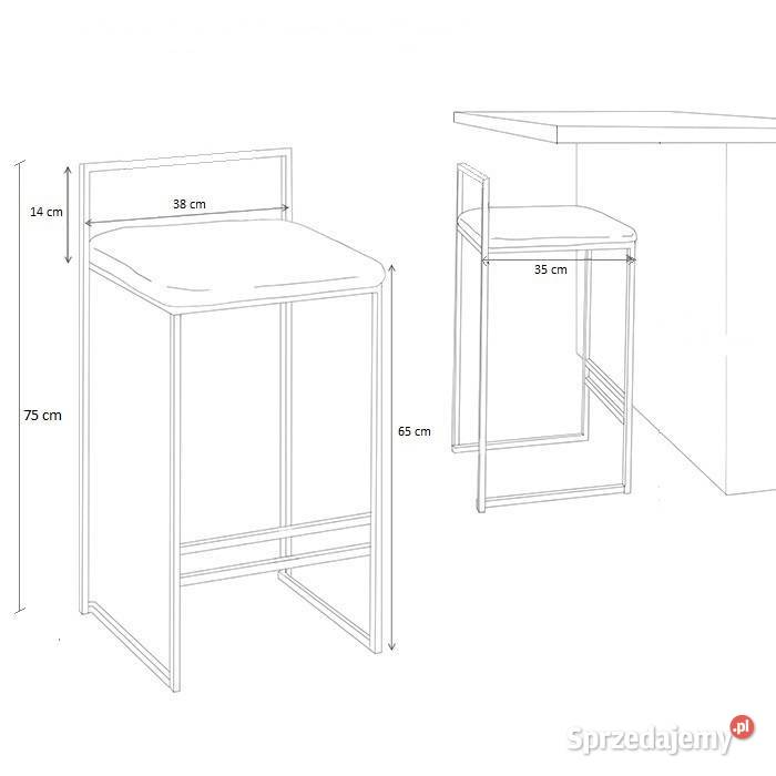 Krzesło Barowe do wyspy Kuchennej PRODUCENT Kraków