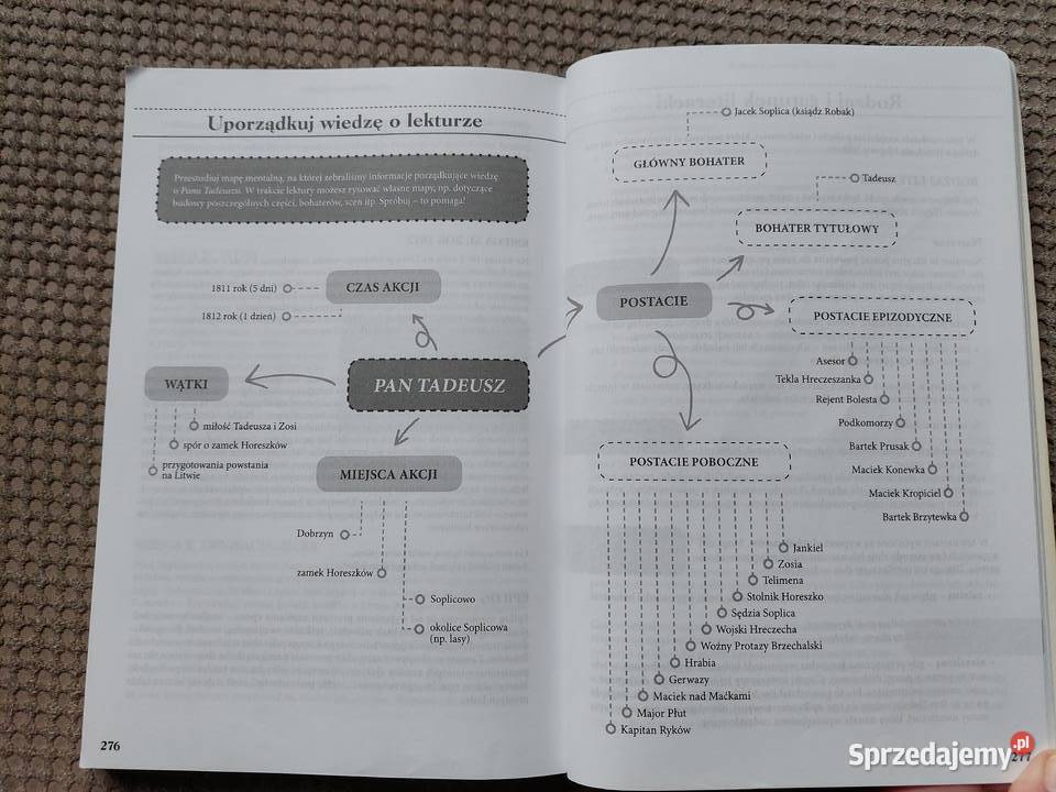 lektura z opracowaniem Pan Tadeusz Adam ISBN 9788380598263 Kraków sprzedam