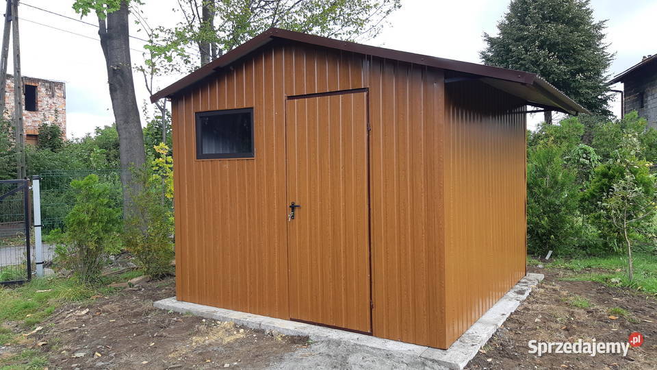 Garaż Blaszany Domek Ogrodowy Blaszak Garaże Choszczno