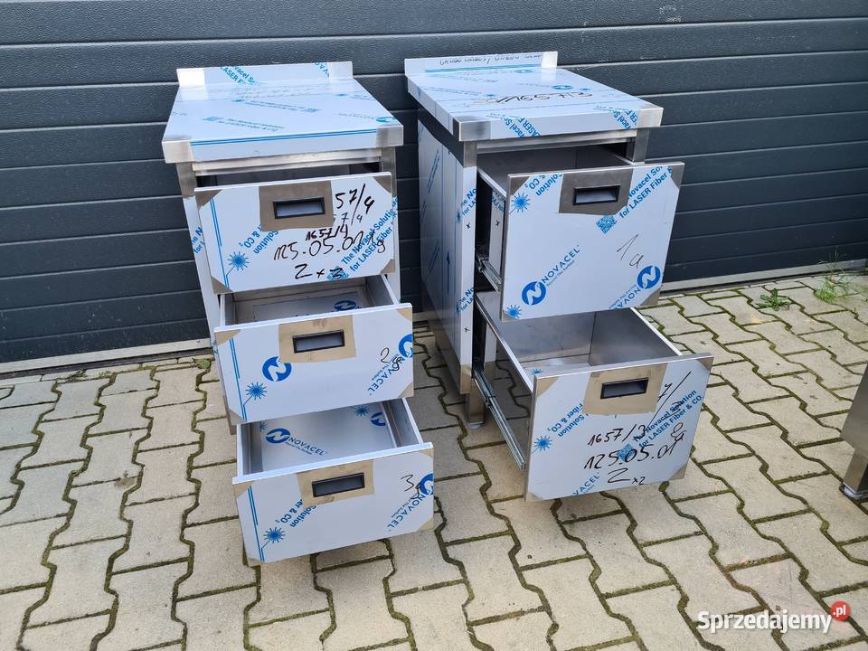 Stół Gastronomiczny Blok Szuflad 3 Szuflady