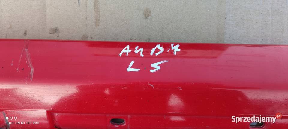 LISTWA PROGOWA LEWA AUDI A4 B7 SEDAN AVANT LY3J Przystajń