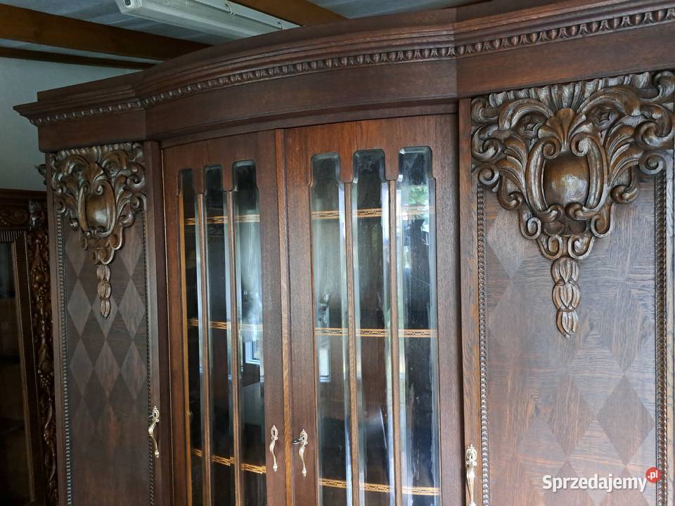 ładna pojemna biblioteka secesja Myślibórz sprzedam