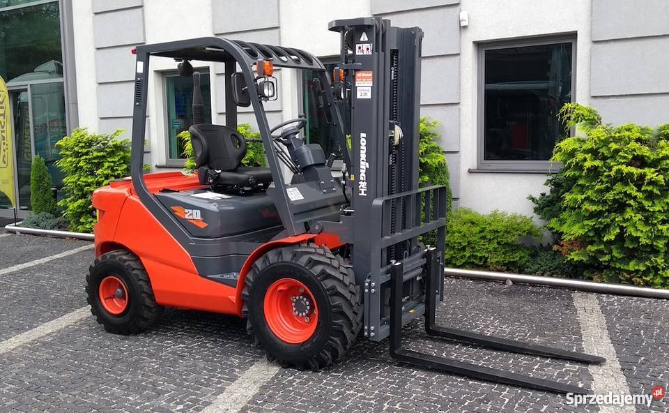 Fabrycznie nowy wózek widłowy terenowy LONKING dolnośląskie
