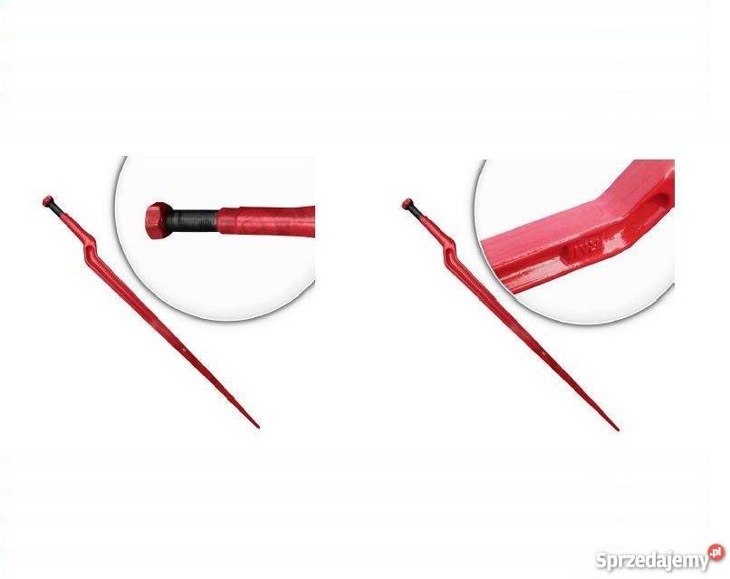 Karetka z widłami 1200x80x40mm klasa 2A zęby Stalowa Wola