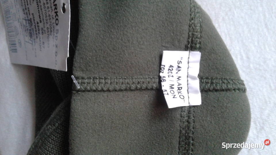 Czapka wojskowa zimowa khaki wz 420ZMON nowa Militaria Ostrołęka