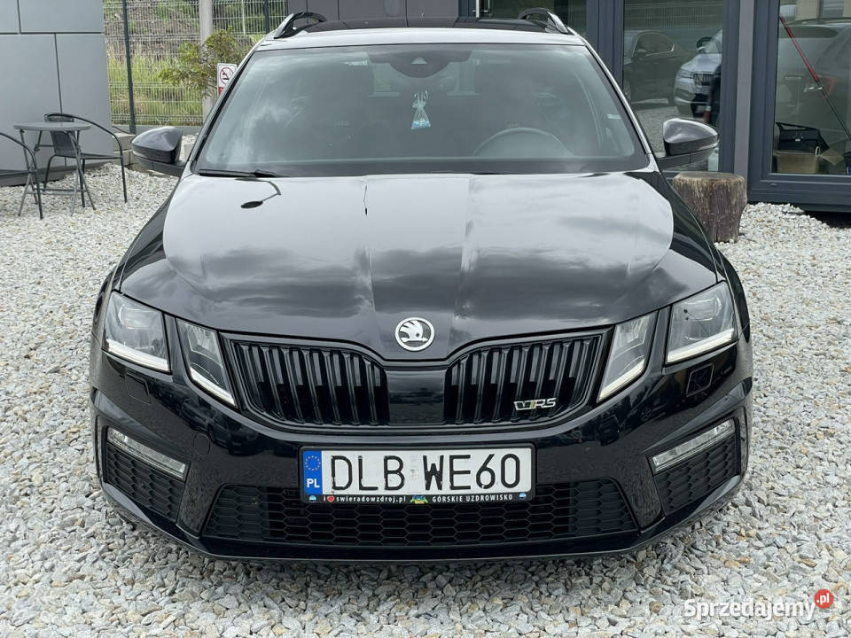 koda Octavia RS 20TDi 4x4 184 2020r DSG RS60 światła przeciwmgielne Wrocław