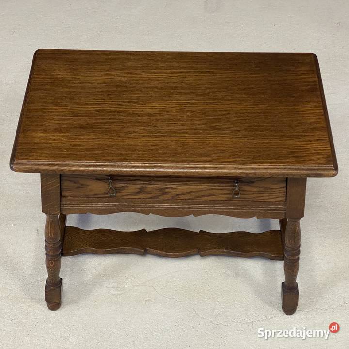 Stylowa debowa szafka komoda z szufladą Budno sprzedam