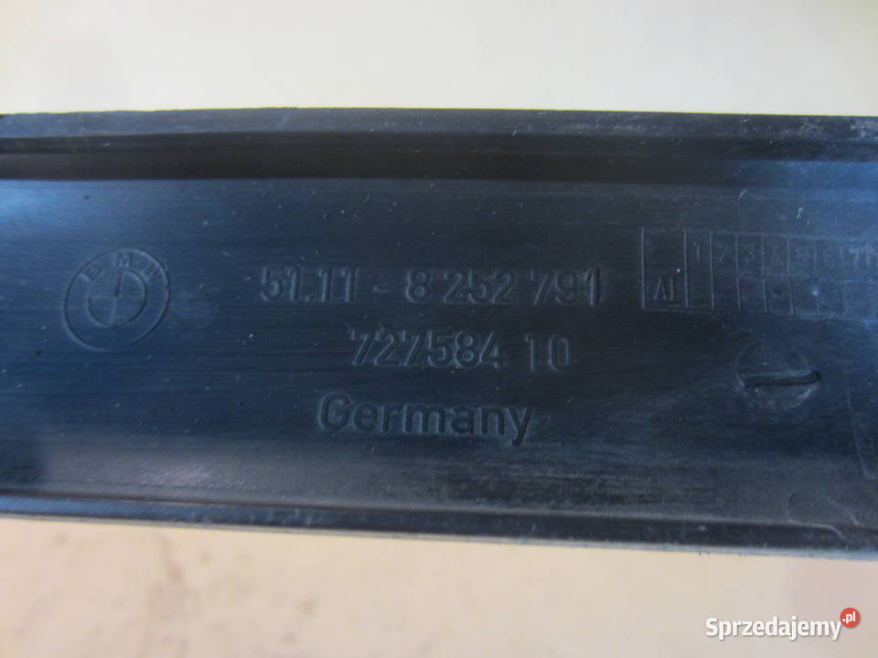 listwa zderzaka lewy lewa przód bmw e46 8252791 Szczecin